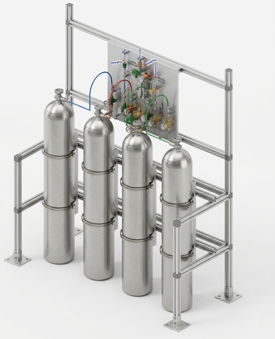 Full BIM model overview of the process wastewater treatment system